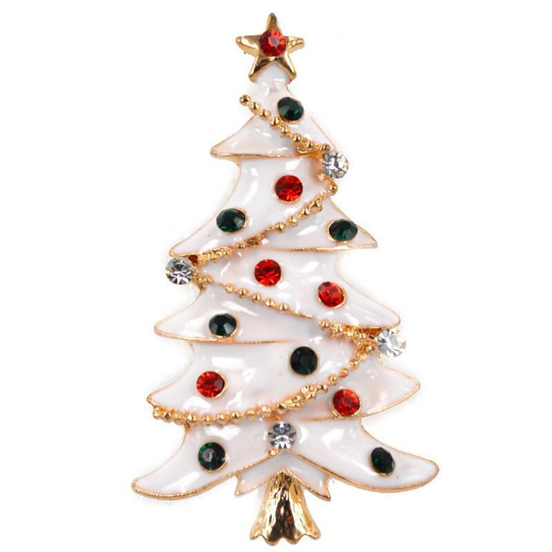 Christmas Tree Brooch Pin Women Girls Jewelry