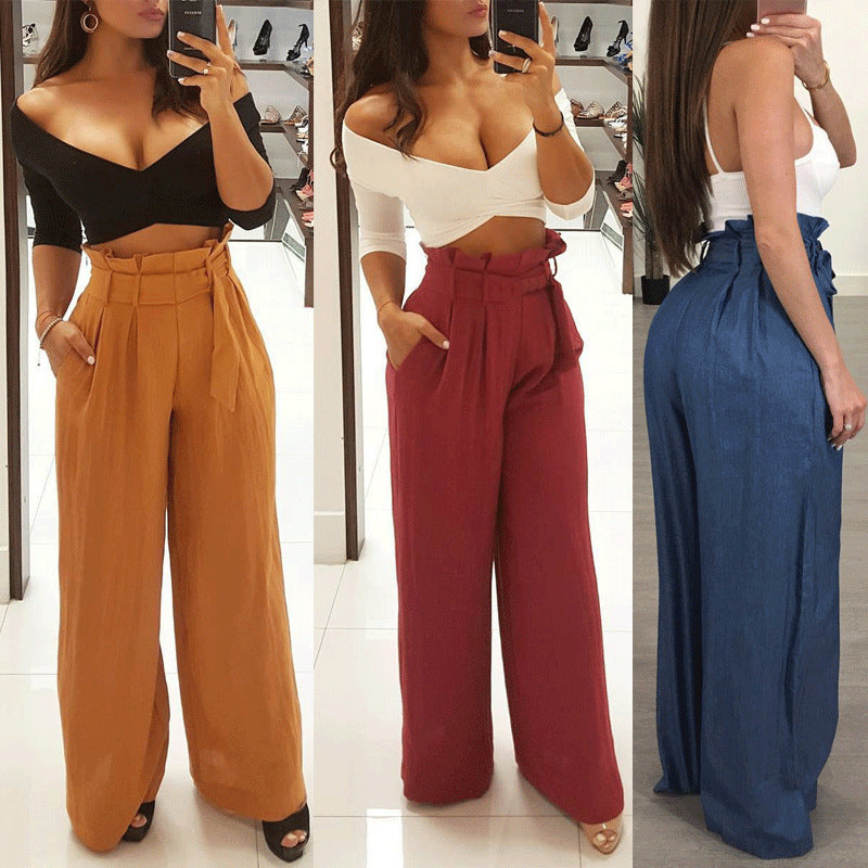 Autumn Fashion Women Trousers Ladies Loose Pants