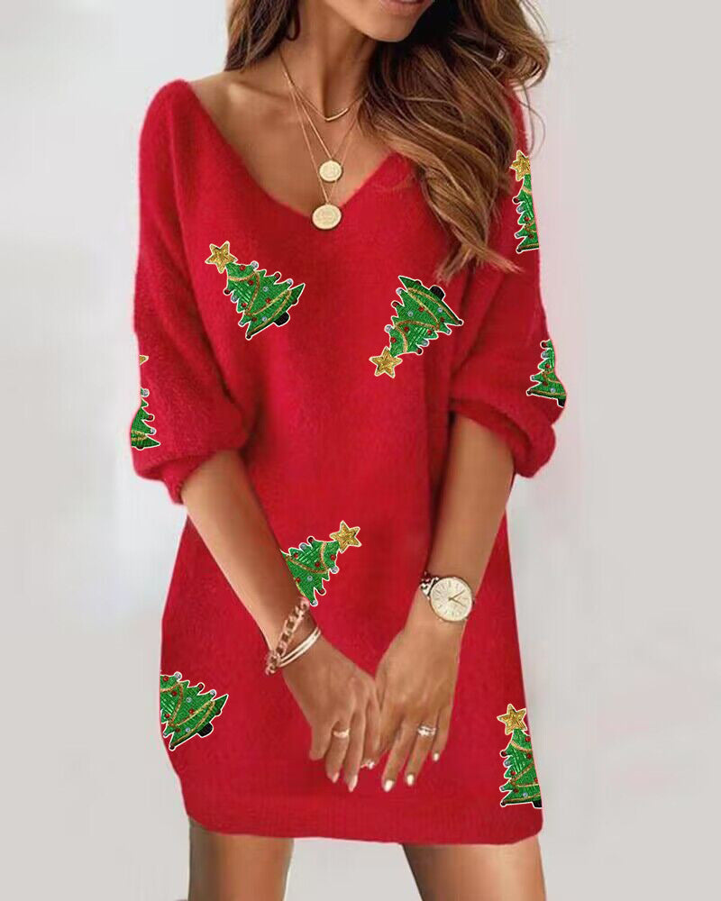 New Products In Stock Hot Sale Christmas Long Sleeve Sweater